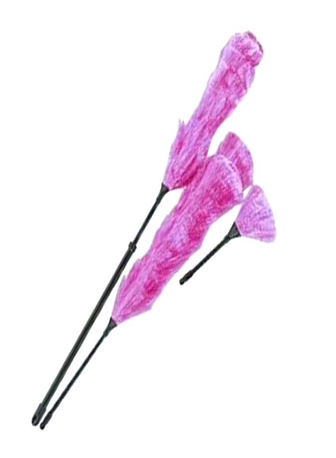 Hawk Electrostatic Duster Set Trap The Dust Pulls Dust - 3 Piece Set (Assorted Colors) - Image 3